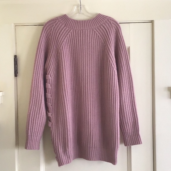 TOBI Blush Chunky Knit Oversized Sweater - Picture 4 of 5